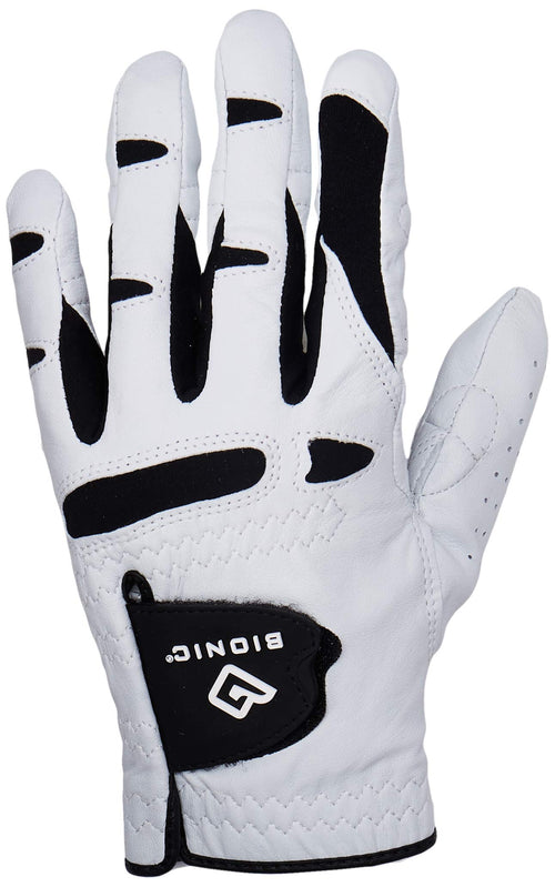BIONIC Mens StableGrip with Natural Fit Golf Glove Size: Mens Left Hand